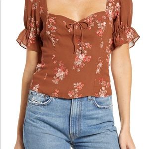 Reformation Delevan Top NWOT Nona